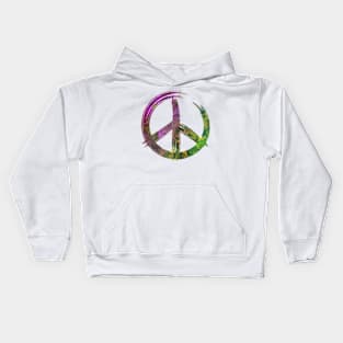 peace symbol 03 Kids Hoodie